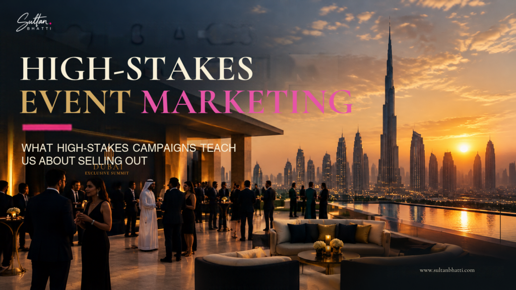 What High-Stakes Event Campaigns Teach Us About Selling Out