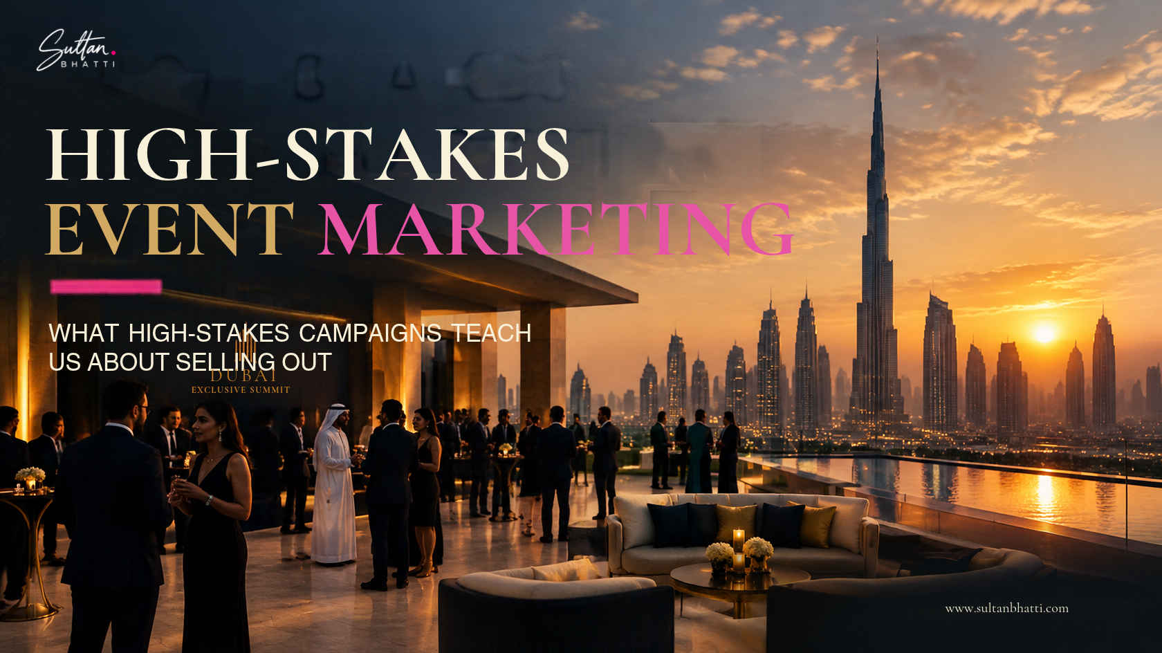 What High-Stakes Event Campaigns Teach Us About Selling Out